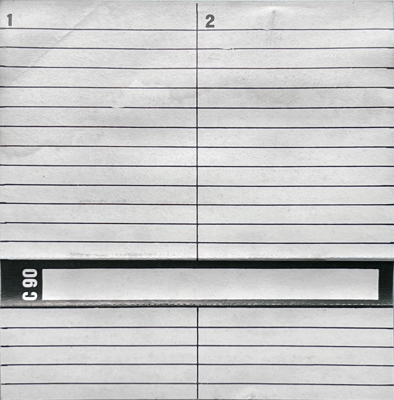 Compact Cassette Europa 90 Type II Chrome Europe
