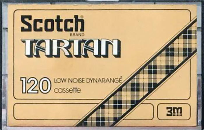 Compact Cassette Scotch Tartan 120 Type I Normal 1977 Japan