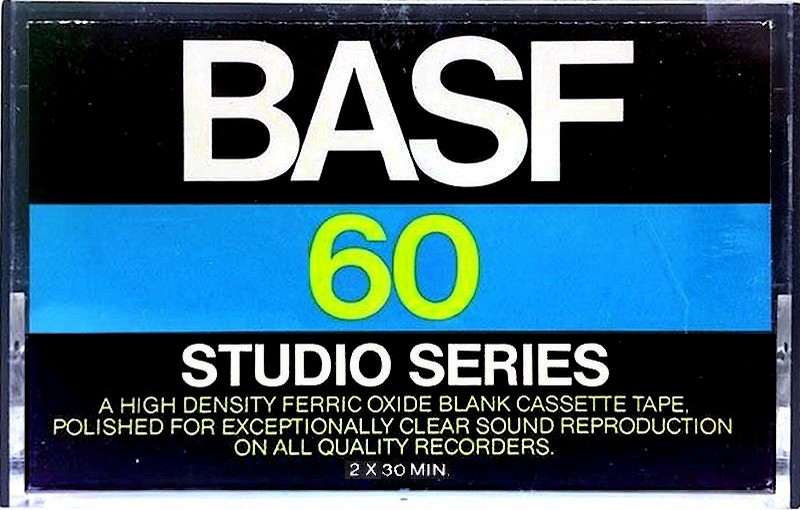 Compact Cassette: BASF  - Studio Series 60