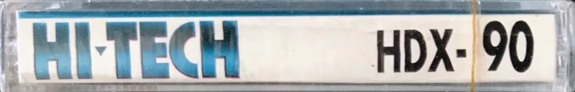 Compact Cassette Hi-Tech HDX 90 Type I Normal 1985 Europe