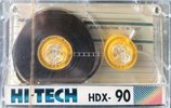 Compact Cassette Hi-Tech HDX 90 Type I Normal 1985 Europe