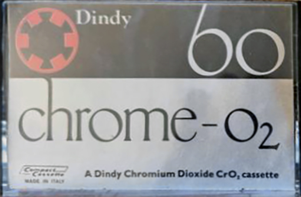 Compact Cassette Dindy 60 Type II Chrome 1978 Europe