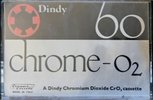Compact Cassette Dindy 60 Type II Chrome 1978 Europe