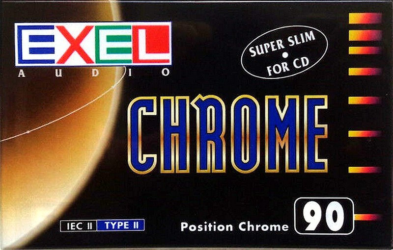 Compact Cassette Exel 90 Type II Chrome Europe