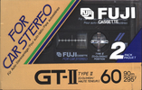 2 pack Fuji GT-II 60 Type II Chrome 1984 Europe