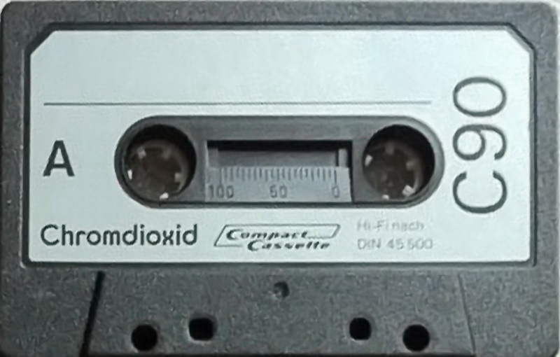 Compact Cassette Revue 90 Type II Chrome 1982 Germany