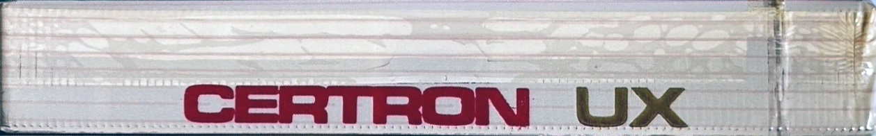 Compact Cassette Certron UX 60 Type I Normal 1986 USA