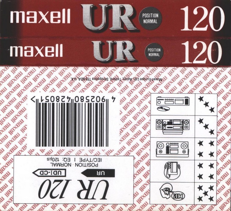 Compact Cassette: Maxell / Hitachi Maxell - UR 120