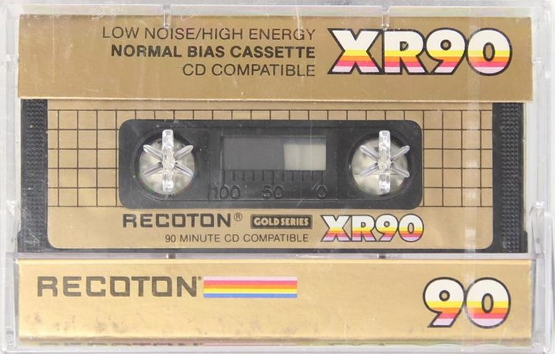 Compact Cassette: Unknown Recoton - XR 90