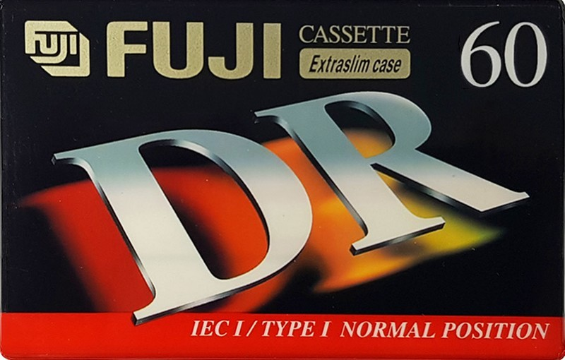 Compact Cassette Fuji DR 60 Type I Normal 1995 Europe