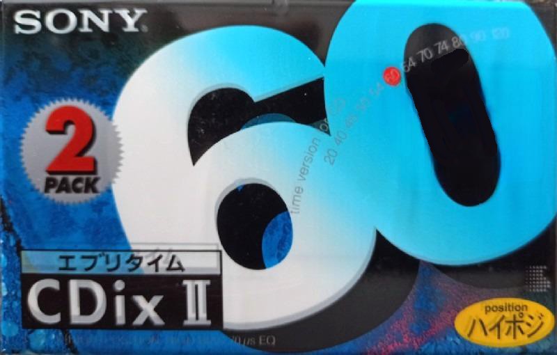 Compact Cassette: Sony  - CDix II 60