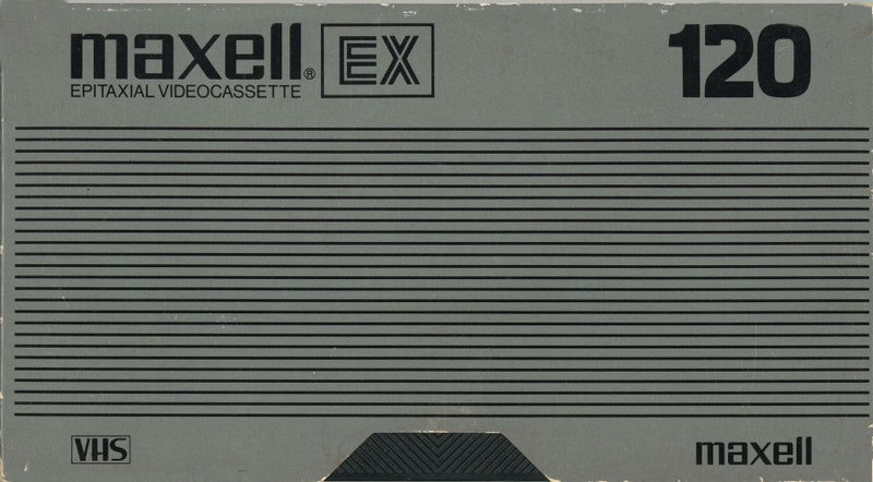 VHS, Video Home System: Maxell / Hitachi Maxell - EX 120