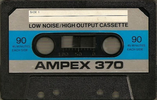 Compact Cassette Ampex 370 90 Type I Normal 1974 USA