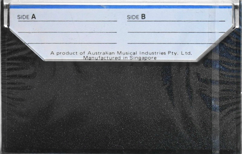 Compact Cassette Silver Sonic 90 Type I Normal Singapore