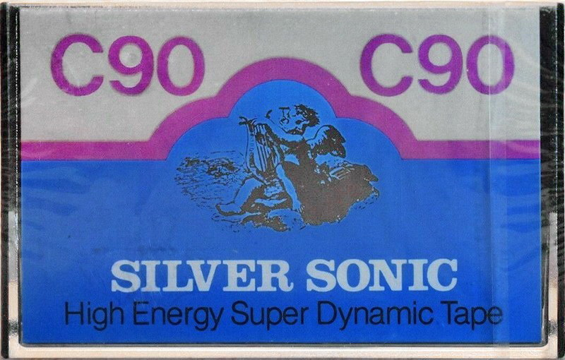 Compact Cassette: Unknown Silver Sonic -  90