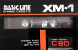 Compact Cassette Basic Line XM-1 90 Type I Normal 1988 Europe