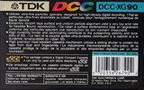 DCC TDK 90 "DCC-XG" Type I Normal North America