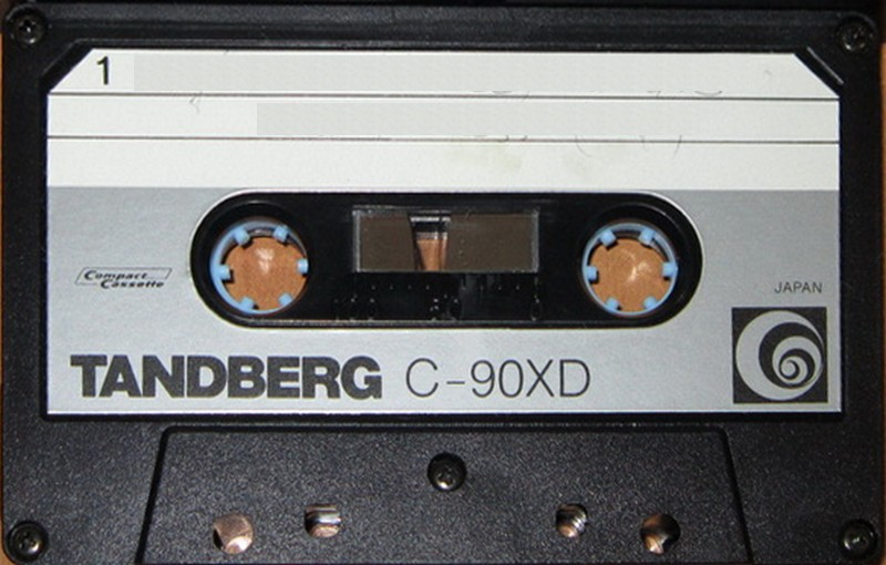 Compact Cassette Tandberg 90 "C-90XD" Type II Chrome 1975 Worldwide