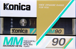 Compact Cassette Konica MM 90 "Maximum Metal" Type IV Metal 1984 Japan