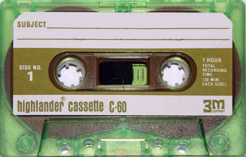 Compact Cassette: 3M  - Highlander 60