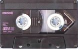 Compact Cassette Maxell UDX-II 90 Type II Chrome 1986 USA
