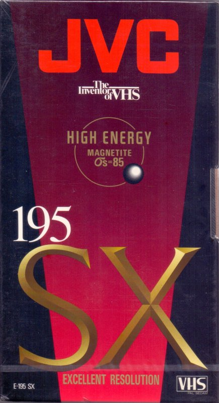 VHS, Video Home System:  JVC - SX 195