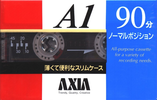 Compact Cassette AXIA A1 90 "A1SB 90" Type I Normal 1997 Japan