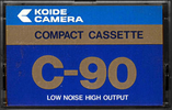 Compact Cassette Koide Camera 90 Type I Normal 1980 Japan