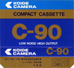 Compact Cassette Koide Camera 90 Type I Normal 1980 Japan