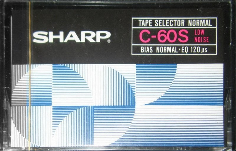 Compact Cassette Sharp S 60 Type I Normal 1979 Worldwide