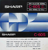 Compact Cassette Sharp S 60 Type I Normal 1979 Worldwide