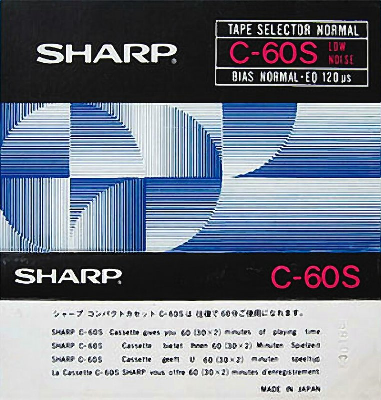 Compact Cassette:  Sharp -  60