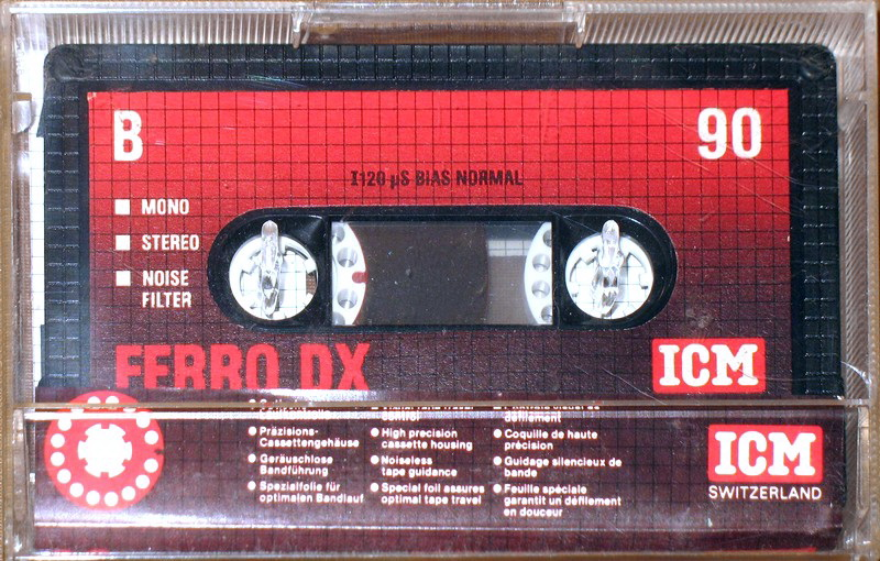 Compact Cassette: ICM  - Ferro DX 90