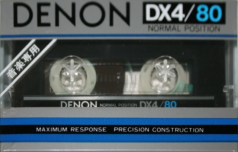 Compact Cassette: Nippon Columbia / Denon Denon - DX4 80