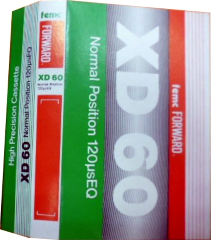 Compact Cassette femc / Forward XD 60 Type I Normal 1985 Taiwan