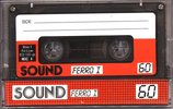 Compact Cassette Sound Ferro I 60 Type I Normal 1988 Europe