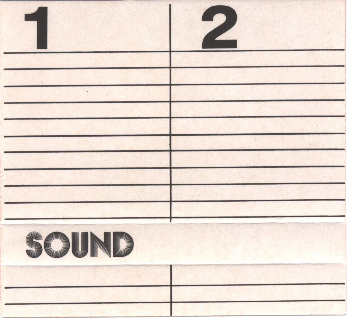 Compact Cassette Sound Ferro I 60 Type I Normal 1988 Europe