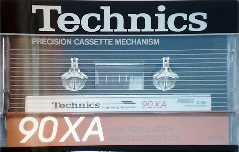 Compact Cassette: Matsushita Technics - XA 90