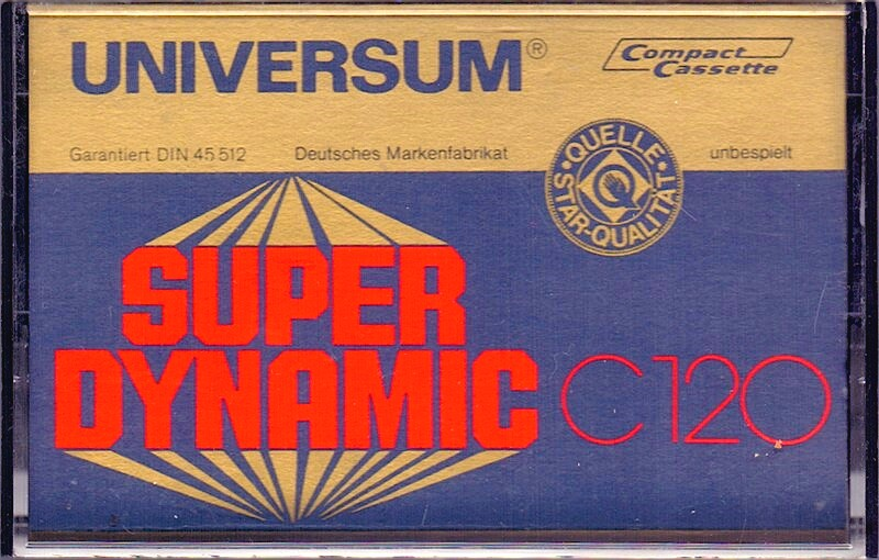 Compact Cassette:  Universum - Super Dynamic 120