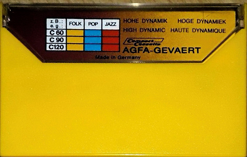 Compact Cassette AGFA Ferrocolor 120 Type I Normal 1978 Europe