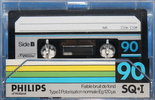 Compact Cassette Philips SQ-I 90 Type I Normal 1984 Europe