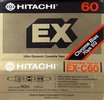 Compact Cassette Hitachi EX 60 Type II Chrome 1981 Europe