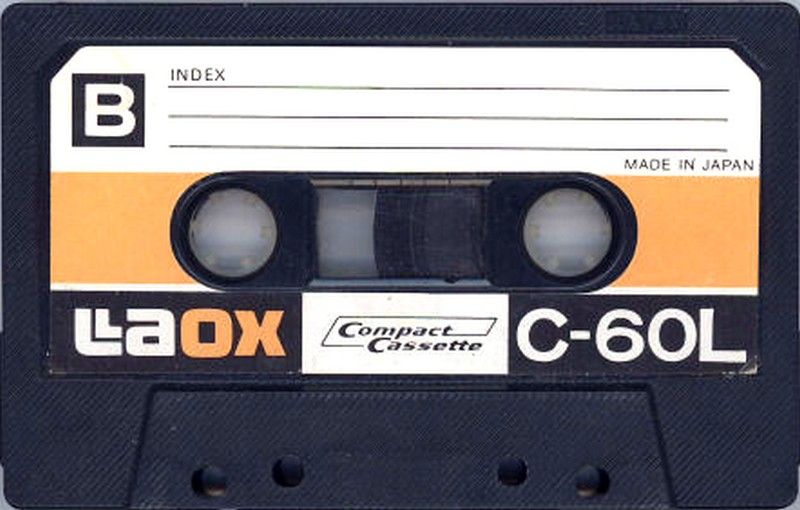 Compact Cassette Laox 60 Type I Normal 1978 Japan