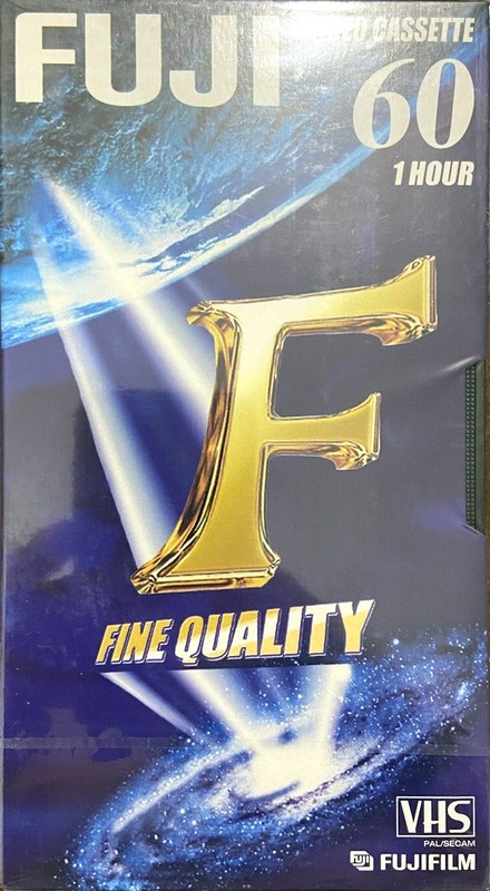 VHS, Video Home System Fuji F 60 "FE-60" Type I Normal Worldwide
