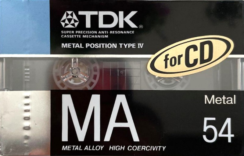 Compact Cassette: TDK  - MA 54