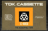 Compact Cassette TDK ED 40 Type I Normal 1972 Europe