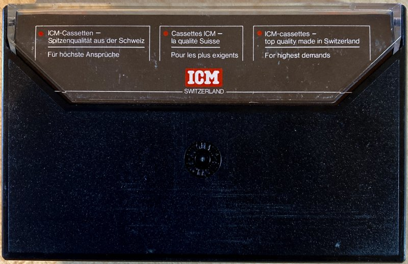 Compact Cassette: ICM  -  90