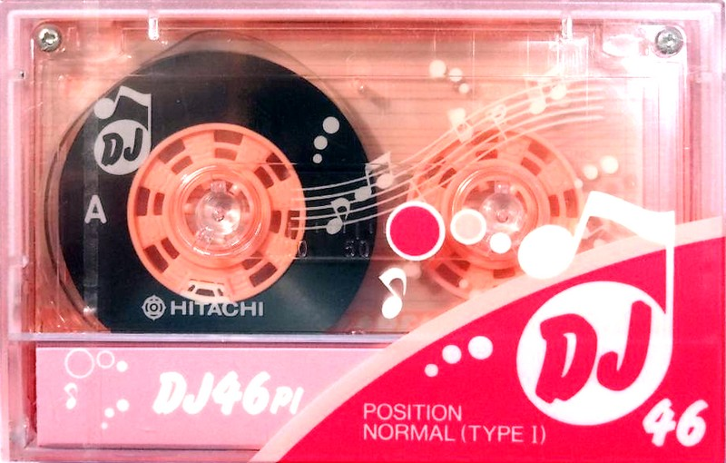 Compact Cassette Hitachi DJ 46 "DJ46PL" Type I Normal 1985 Japan