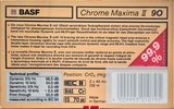2 pack BASF Chrome Maxima II 90 Type II Chrome 1990 Europe