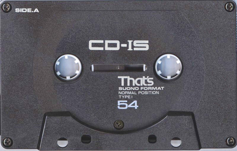 Compact Cassette: Taiyo Yuden Thats - CD-IS 54